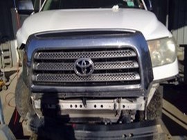 2008 TOYOTA TUNDRA WHITE LIMITED EXTD CAB 5.7L AT 2WD.  Z24890
